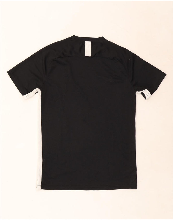 Tricou Nike Dri Fit pentru bărbați Top Mediu Negru Poliester Bloc de culoare