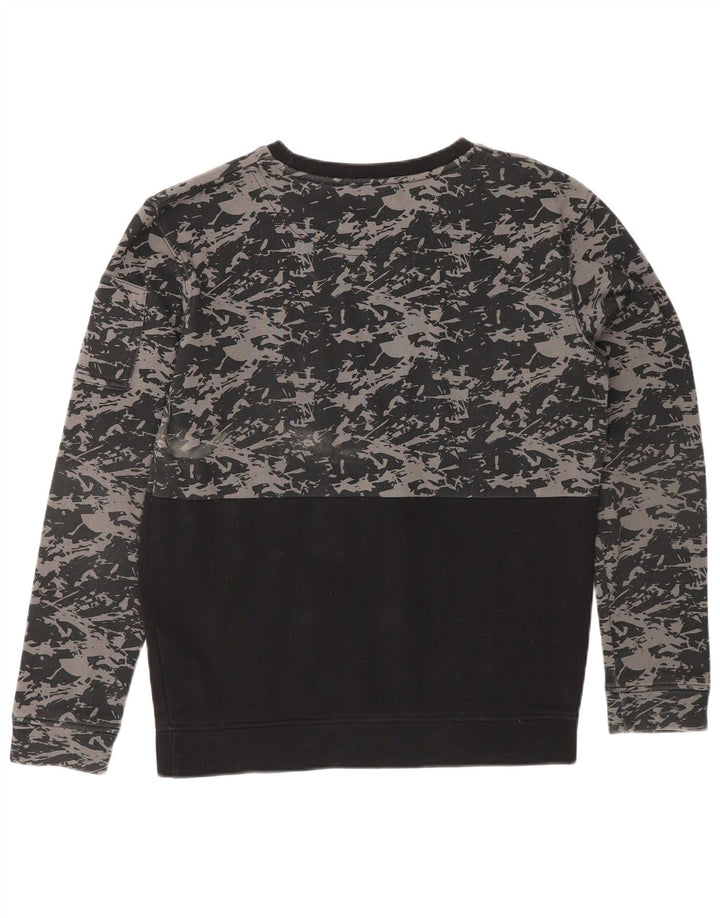LYLE & SCOTT Hanorac pentru băieți Pulover 12-13 ani Bumbac camuflaj negru