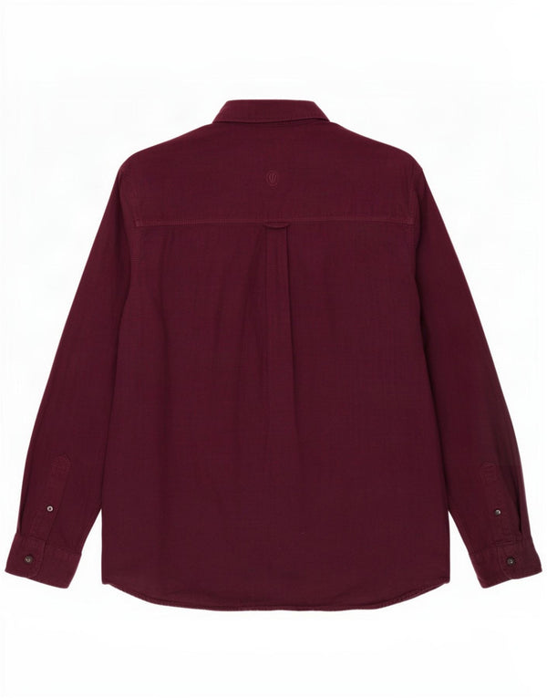 Cămașă pentru bărbați Fat Face XL Bumbac Burgundy