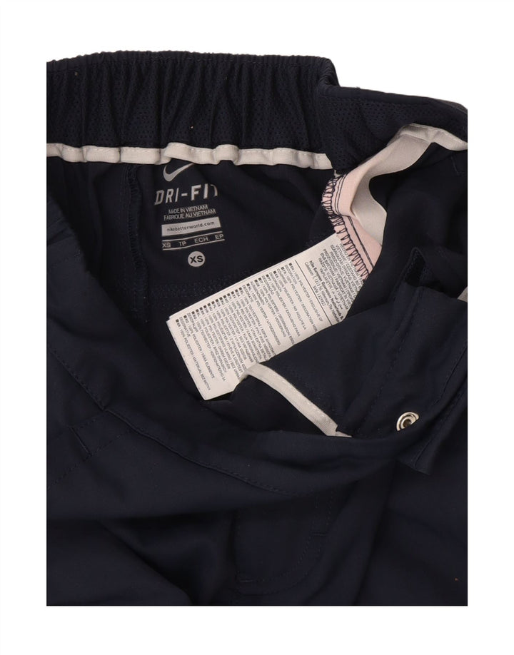 Pantaloni scurți chino pentru femei Dri Fit Nike XS W25 poliester bleumarin