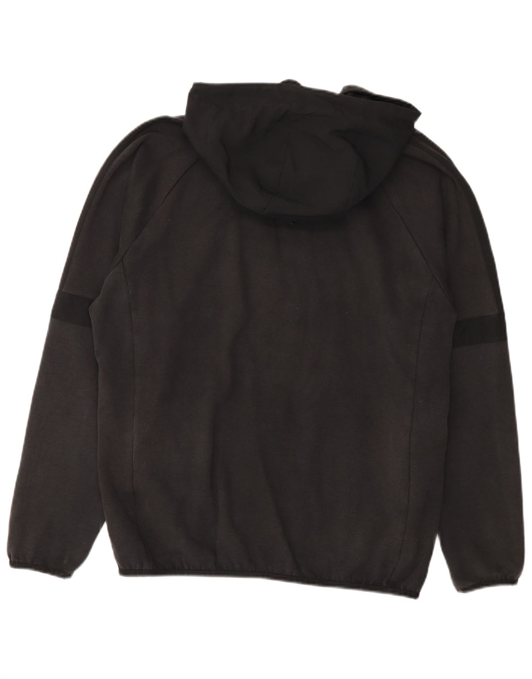 Pulover Adidas pentru bărbați, cu fermoar, bumbac mare, negru