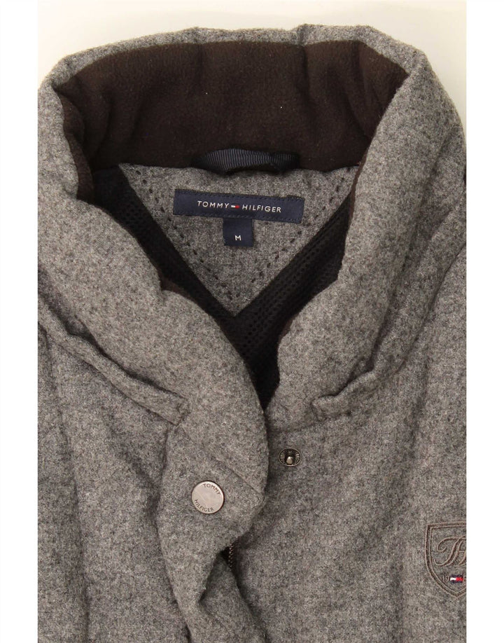 Gilet căptușit pentru femei Tommy Hilfiger UK 14 Medium Gri Lână