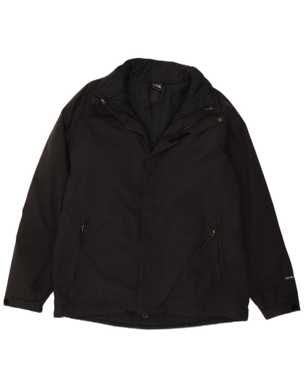The North Face Hyvent Windbreaker Jacket pentru bărbați UK 40 Large Black Nylon