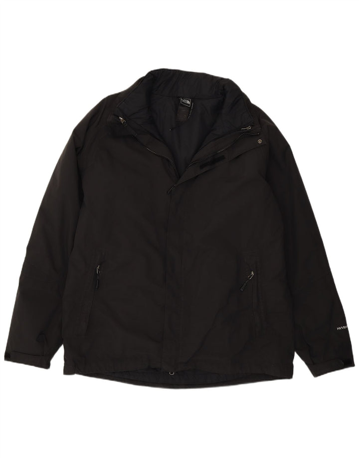 The North Face Hyvent Windbreaker Jacket pentru bărbați UK 40 Large Black Nylon