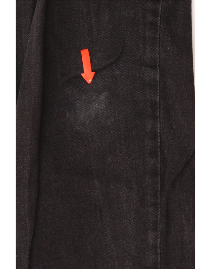 Blugi subțiri pentru femei Reiss W27 L26 bumbac negru