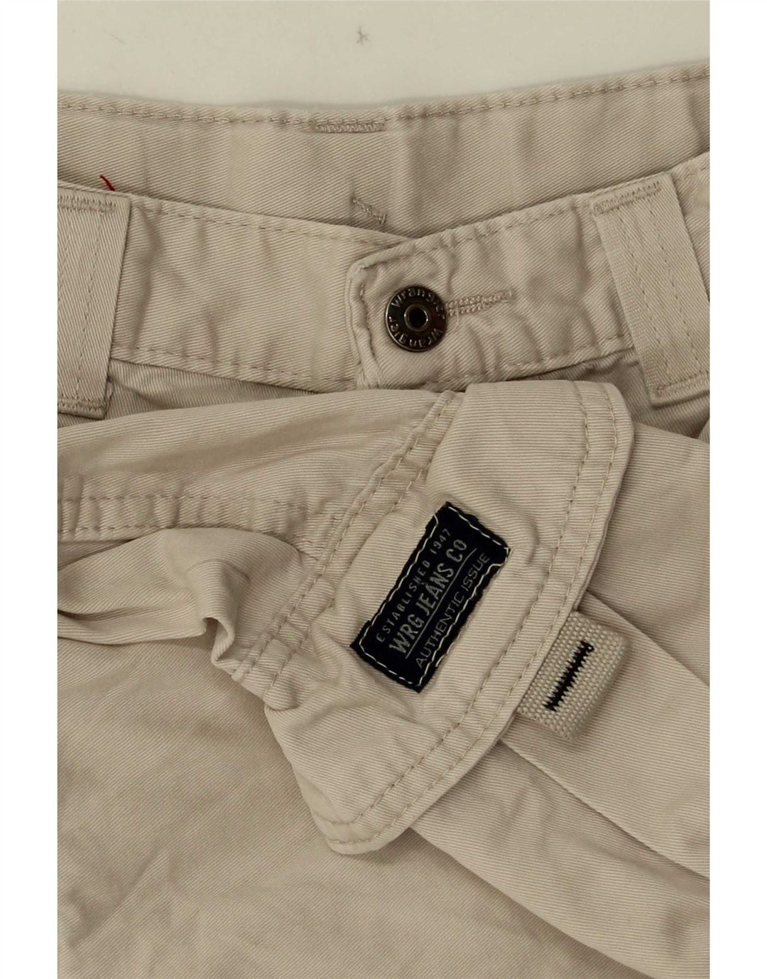 Pantaloni scurti cargo Wrangler Boys 11-12 ani W24 bumbac bej