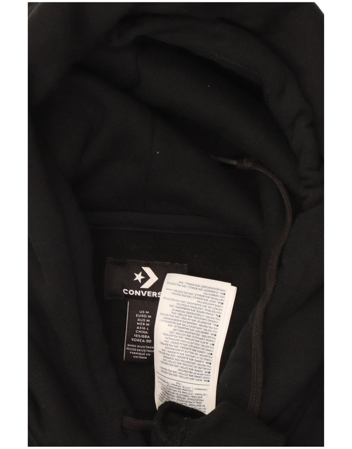 Pulover CONVERSE pentru femei, UK 14, bumbac mediu negru