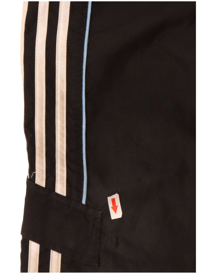 Adidas Băieți Pantaloni Trening Pantaloni Joggeri 6-7 Ani Negru Poliester