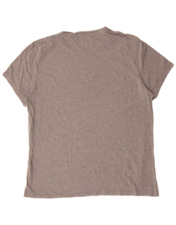 Tricou grafic Jack Wills pentru bărbați Top mare din bumbac gri