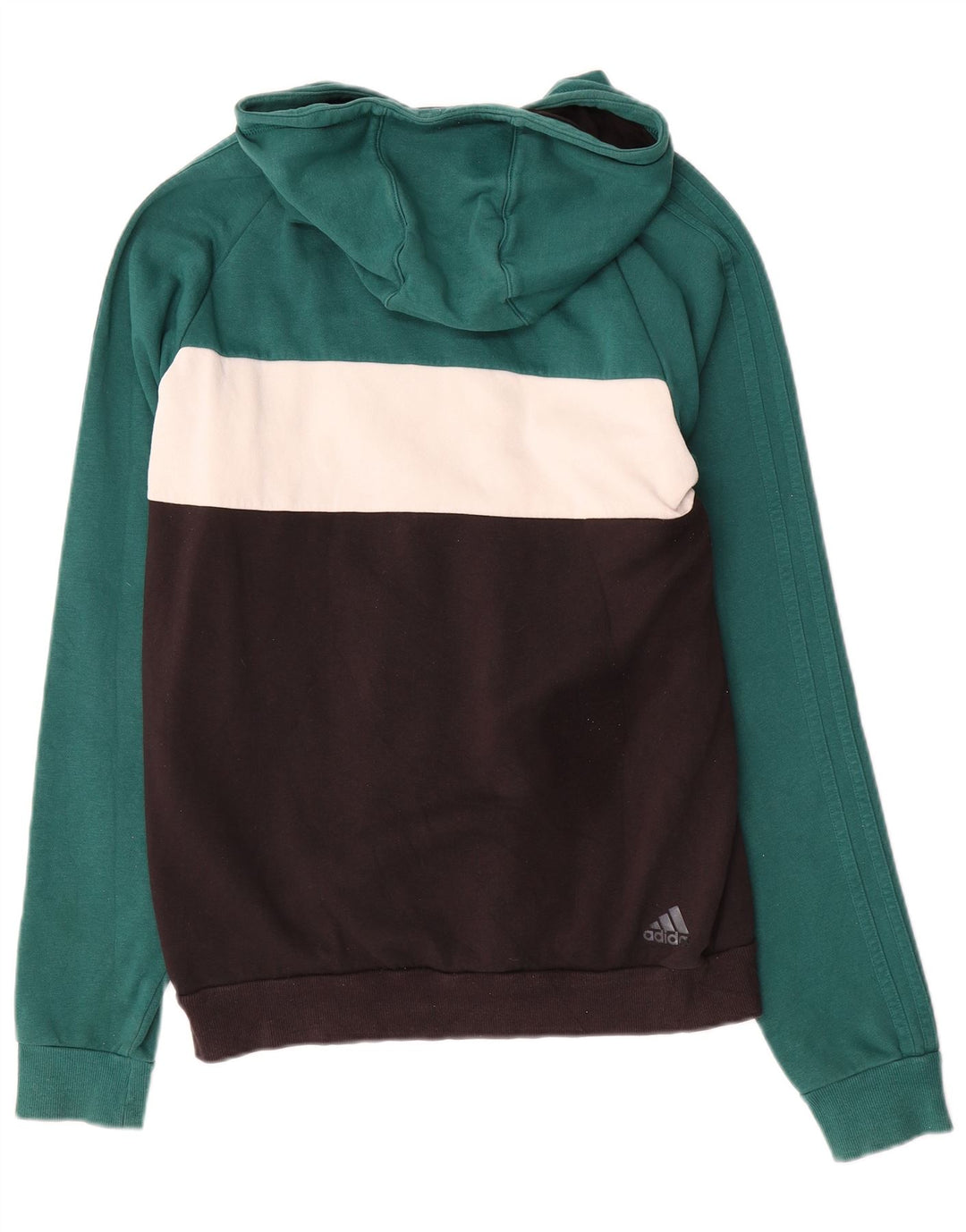 Pulover cu glugă grafic pentru bărbați Adidas, mediu multicolor, bloc de culoare