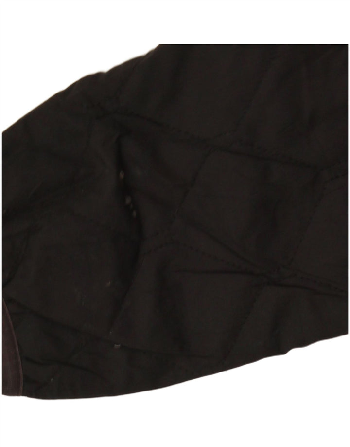 Jachetă matlasată Eddie Bauer pentru femei UK 16 Poliester negru mare