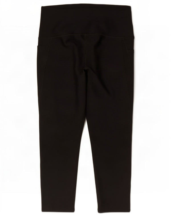 Leggings Capri Under Armour pentru femei Heat Gear UK 18 XL Poliester negru