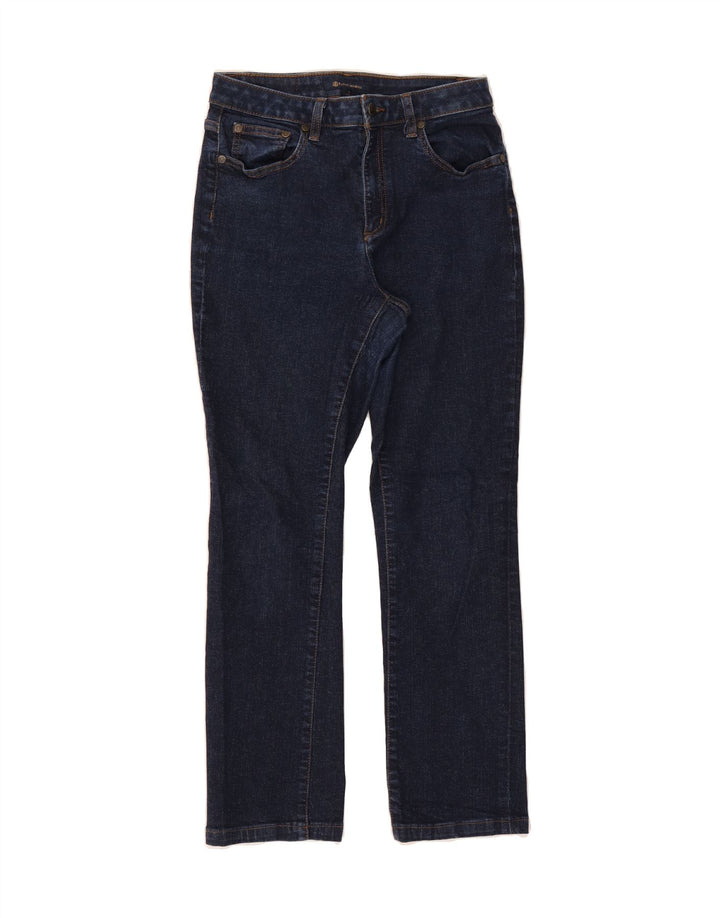 BROOKS BROTHERS Womens Straight Jeans US 6 Medium W28 L27 Navy Blue Vintage Brooks Brothers and Second-Hand Brooks Brothers from Messina Hembry 