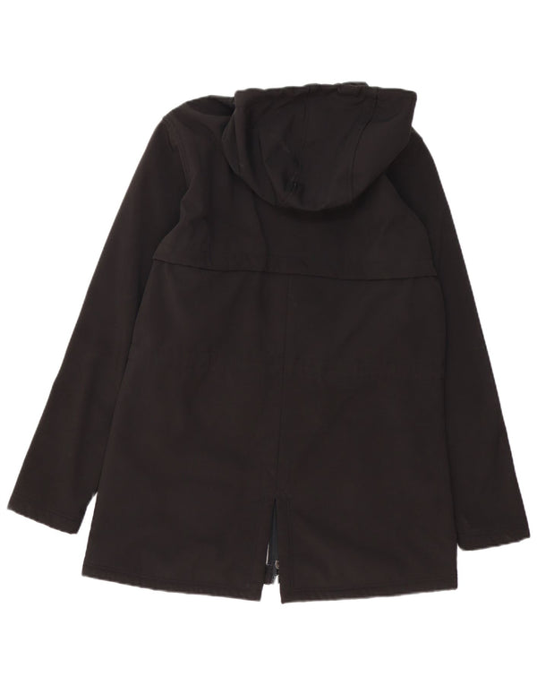 Jachetă parka Sherpa cu glugă New Balance UK 16 Poliester negru mare