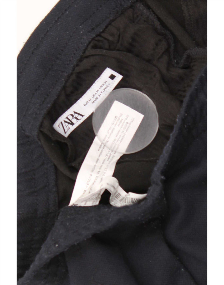 Pantaloni chino slim pentru bărbați Zara Mediu L31 L27 Poliester bleumarin