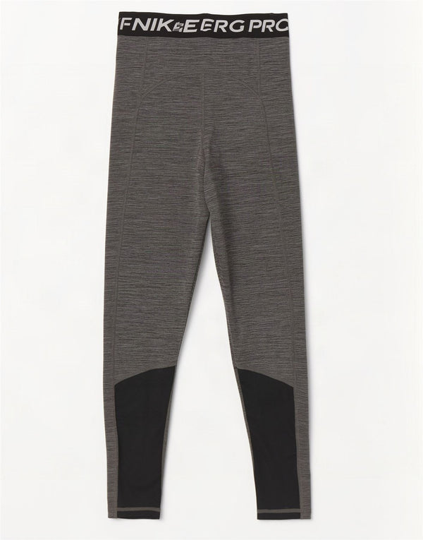 Leggings cu grafică Nike Dri Fit pentru femei XS W24 L32 Gri poliester color bloc