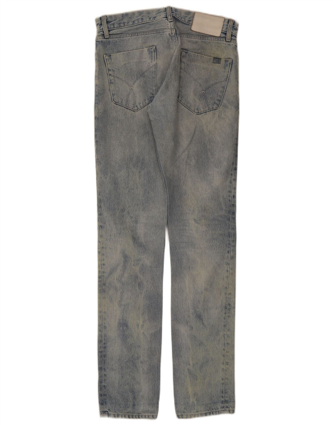 Blugi slim pentru bărbați Calvin Klein W28 L34 Bumbac albastru