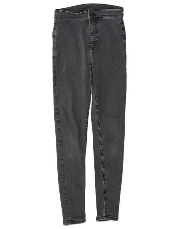 Topshop blugi skinny pentru femei W28 L28 bumbac gri