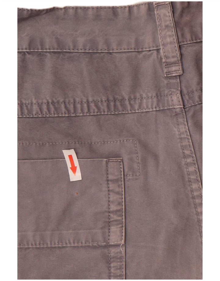 Murphy & Nye Pantaloni scurți cargo pentru bărbați W34, bumbac gri mare