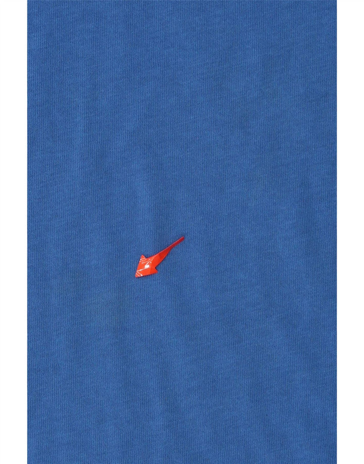 UNDER ARMOUR Mens Graphic T-Shirt Top Large Blue Vintage Under Armour and Second-Hand Under Armour from Messina Hembry 