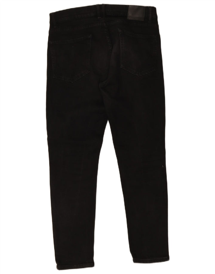Blugi slim pentru bărbați Zara EU 46 XL W36 L30 negri