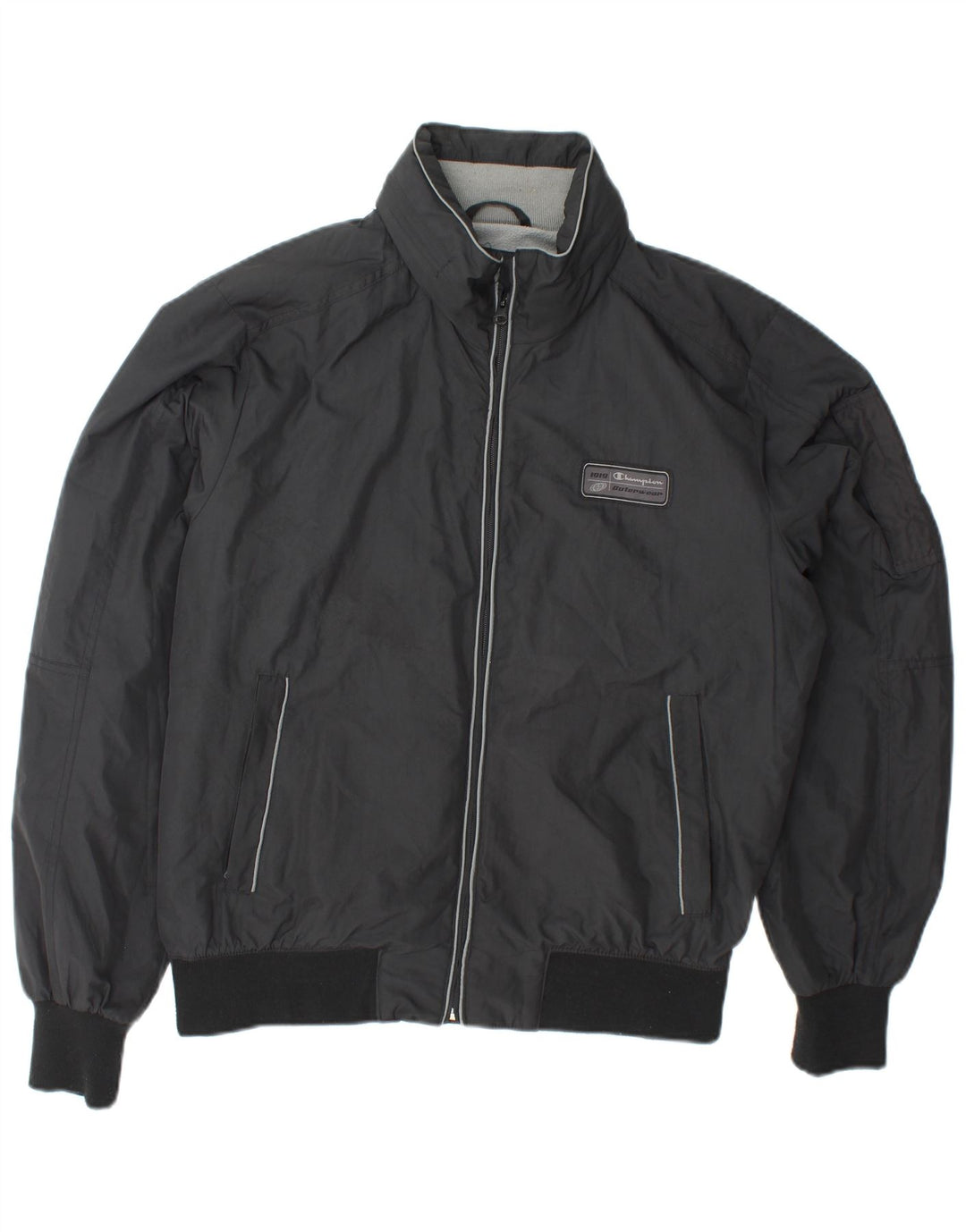 Jachetă bomber cu glugă NY Rochester pentru bărbați CHAMPION UK 38 Medium Black