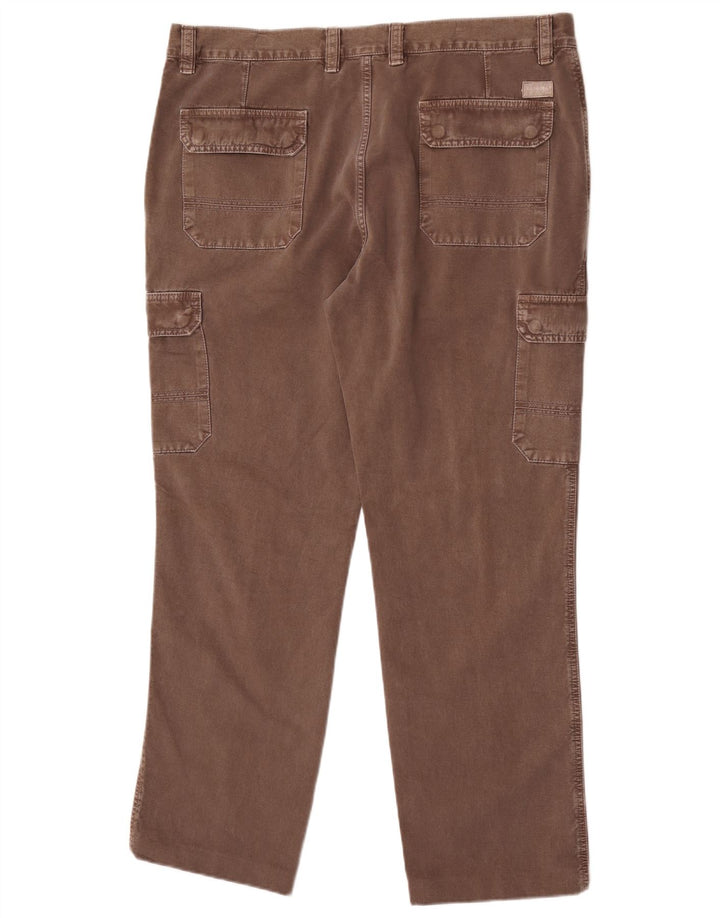 Pantaloni cargo pentru bărbați Carrera Regular Fit L40 L30, bumbac maro