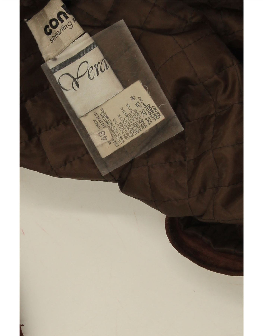 Pardesiu de piele intoarsa Conbipel pentru femei IT 48 XL piele maro