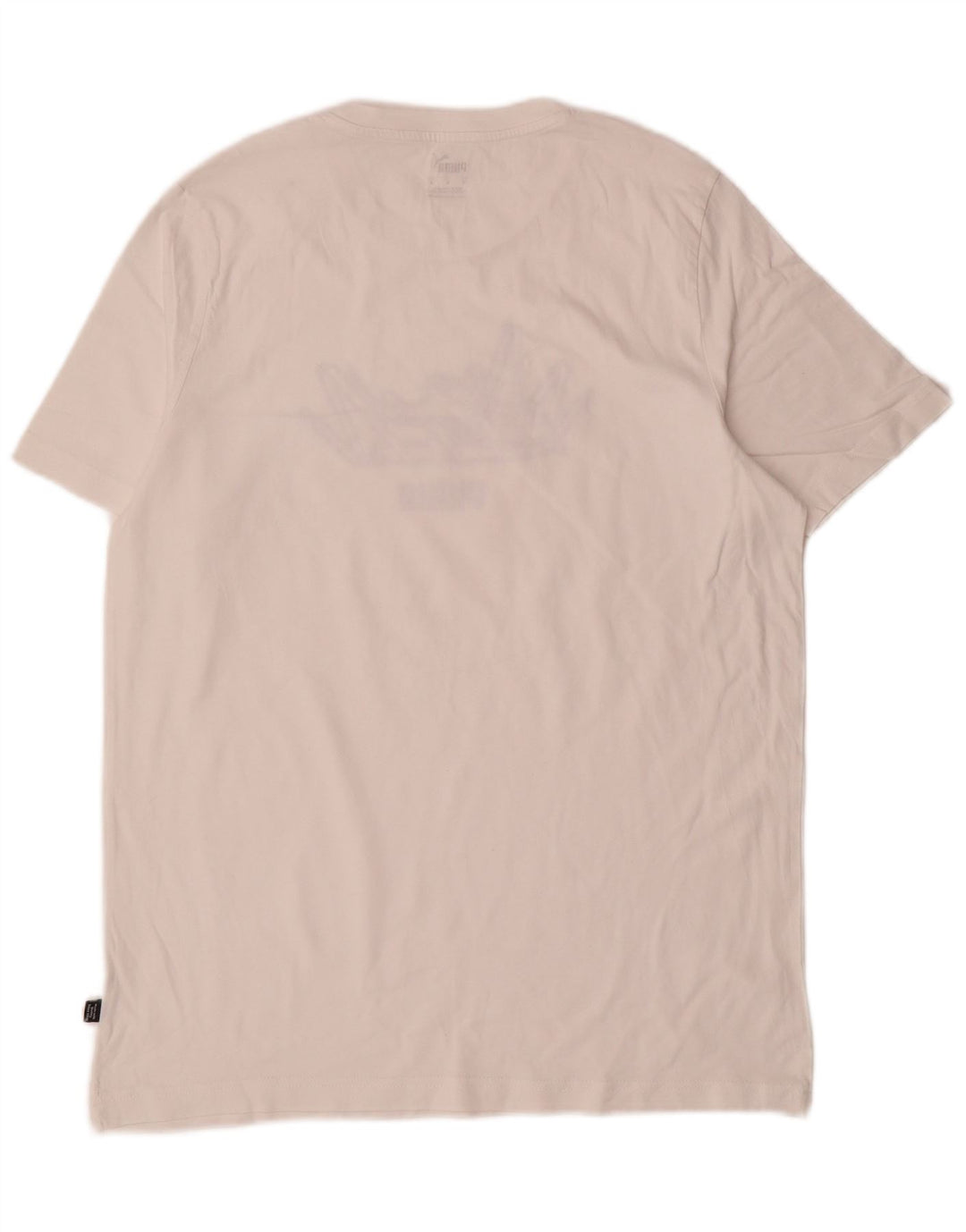 Tricou grafic Puma pentru bărbați Top Mediu Alb