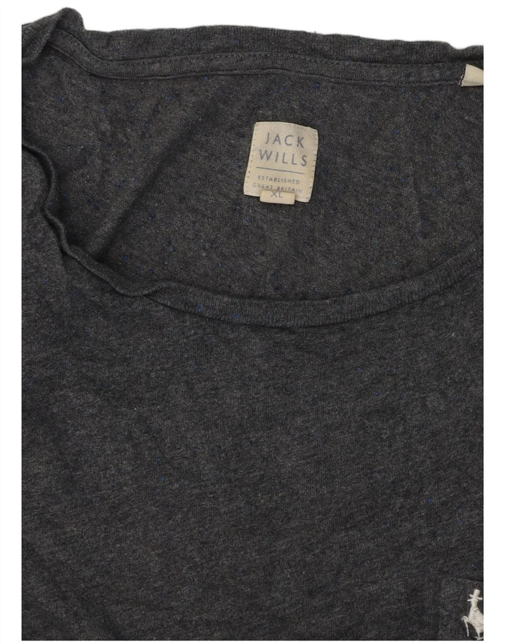 Tricou Jack Wills pentru bărbați Top XL Gri pete