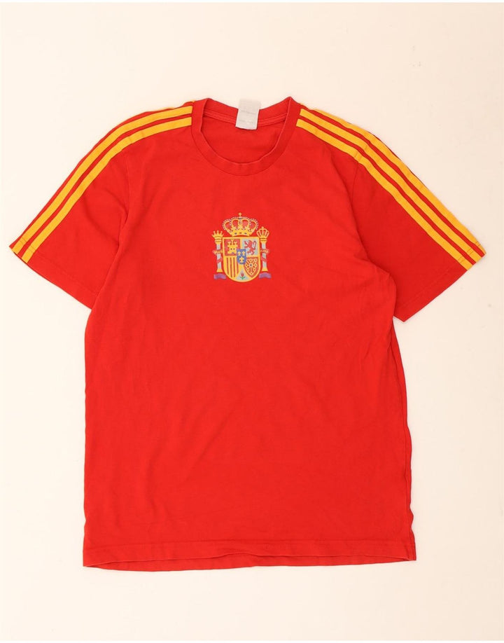 Tricou pentru bărbați Adidas Top Medium Red Bumbac