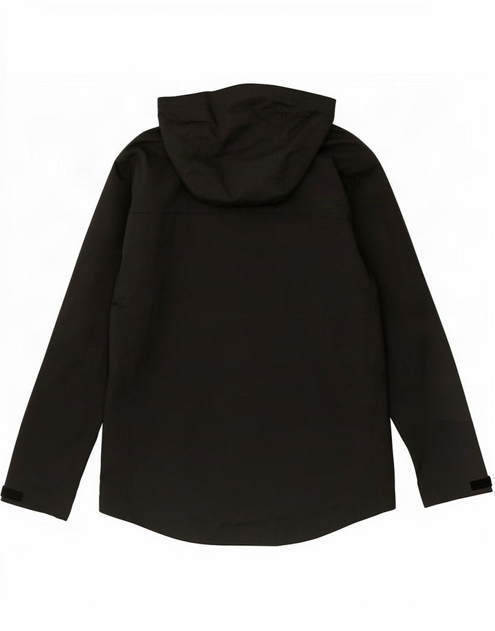 Jachetă de ploaie cu glugă pentru bărbați Fred Perry UK 38, nailon mediu negru
