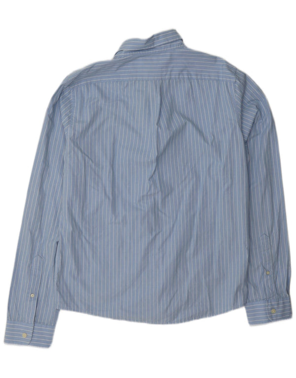 Cămașă Abercrombie & Fitch pentru bărbați, XL, bumbac cu dungi, albastru