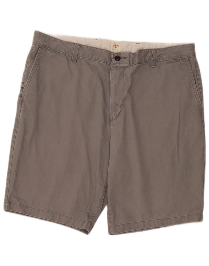 Pantaloni scurti cargo pentru bărbați DOCKERS W40 XL bumbac gri