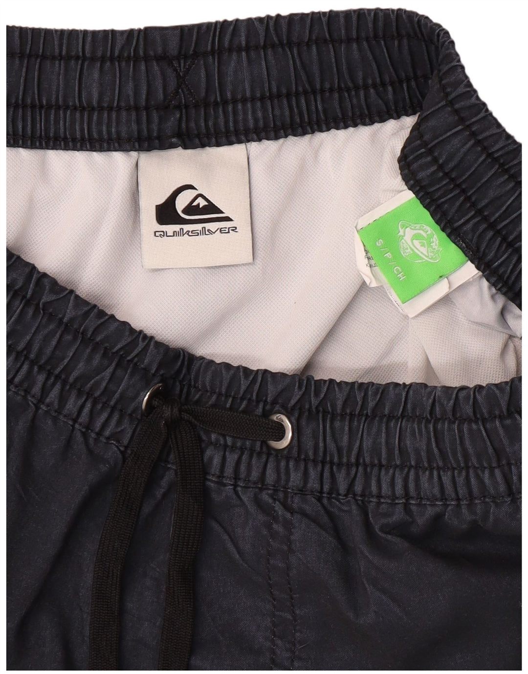 Pantaloni scurți de înot grafic QUIKSILVER pentru bărbați, albastru, poliester color bloc