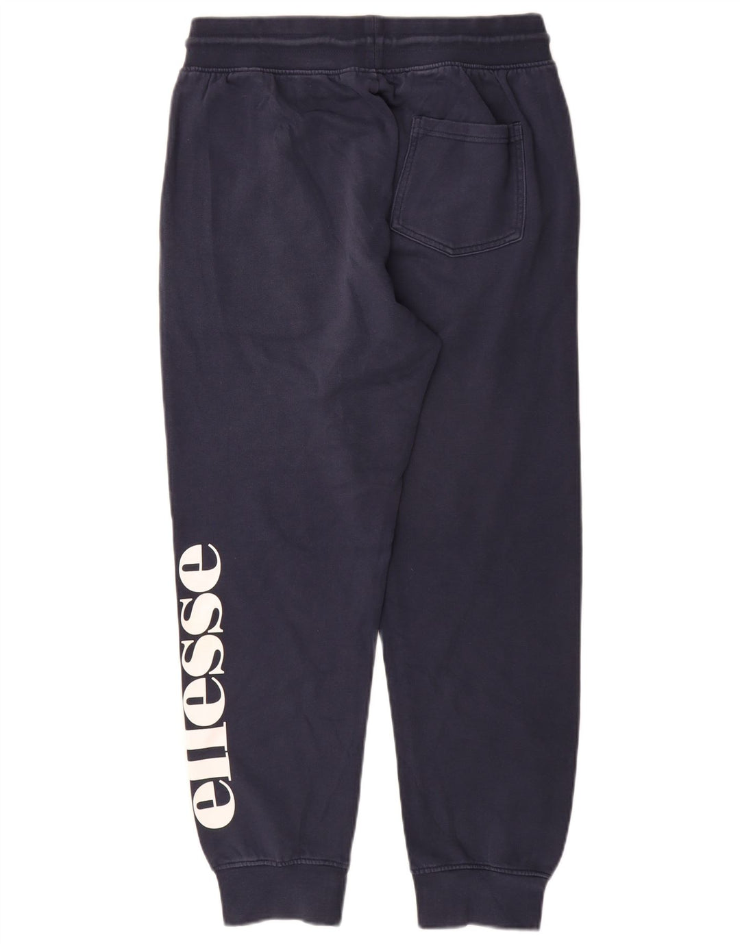 Pantaloni de trening grafic pentru bărbați Ellesse Pantaloni de jogging, bumbac mediu albastru bleumarin