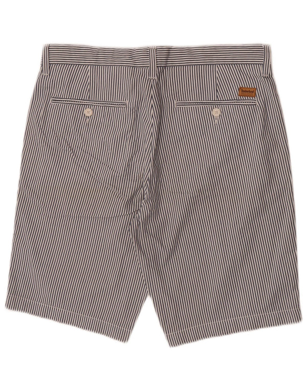 Pantaloni scurți chino pentru bărbați Timberland W31 Medium Blue Pinstripe