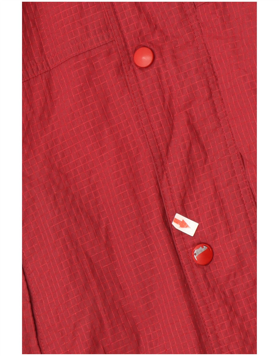 Jachetă Windbreaker pentru băieți Nike 12-13 ani, mare, din nailon cu carouri burgundă