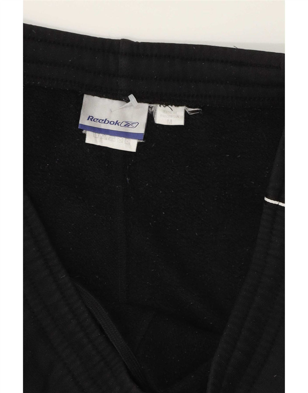 Pantaloni de trening Reebok pentru bărbați, bumbac mediu negru