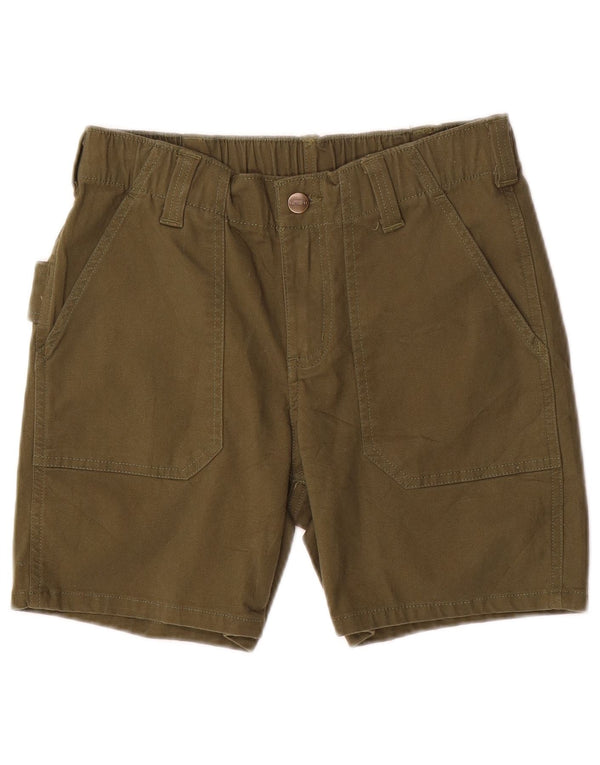 Pantaloni scurti chino Carhartt pentru femei, cu ajustare relaxată, US 2 XS W28, bumbac kaki