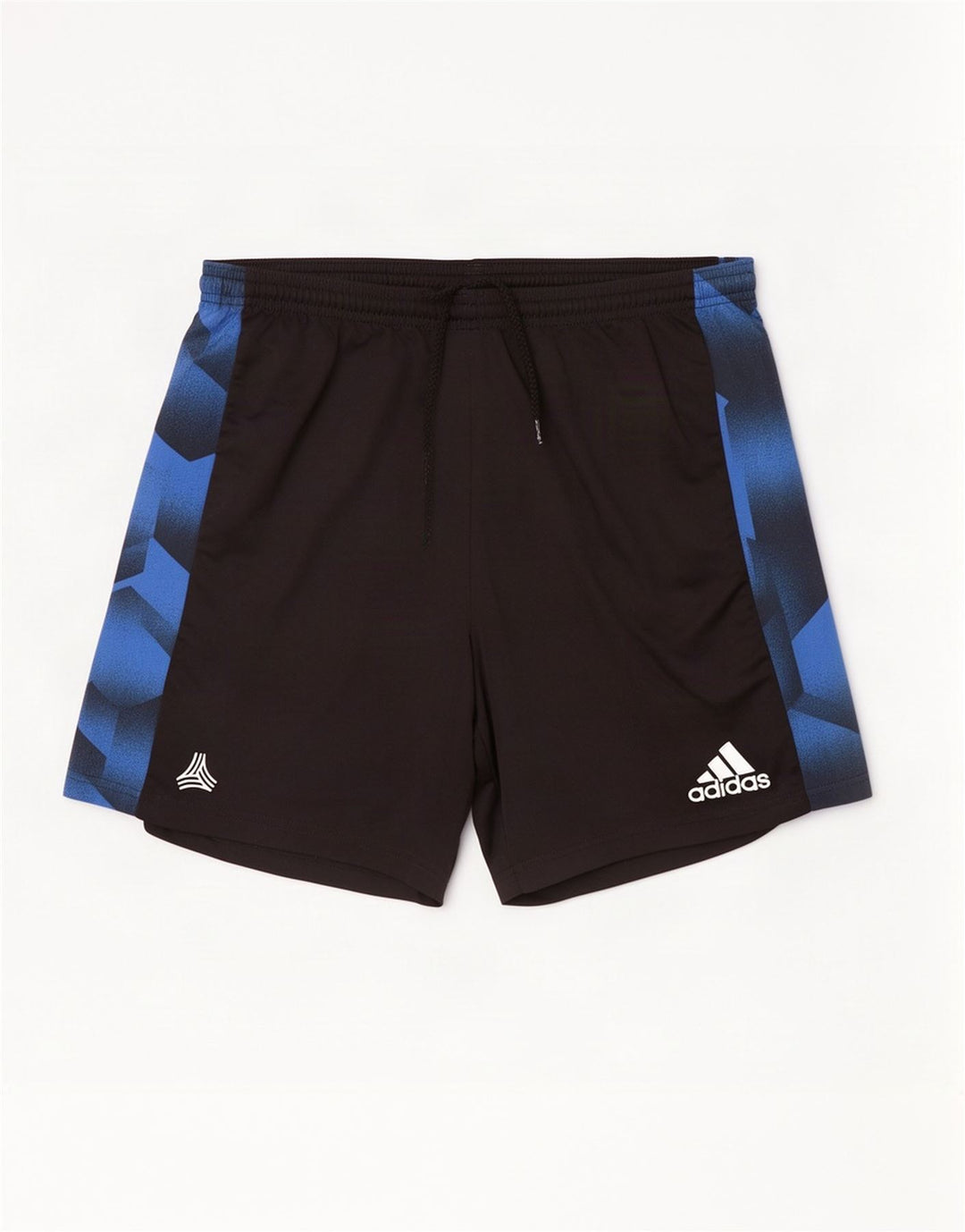 Pantaloni scurți sport pentru bărbați Adidas Climalite, poliester geometric negru mediu