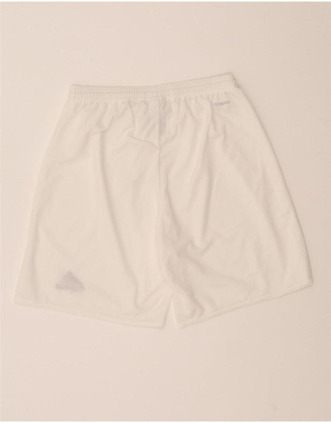 ADIDAS Womens Climalite Sport Shorts UK 10 Small White Polyester Vintage Adidas and Second-Hand Adidas from Messina Hembry 