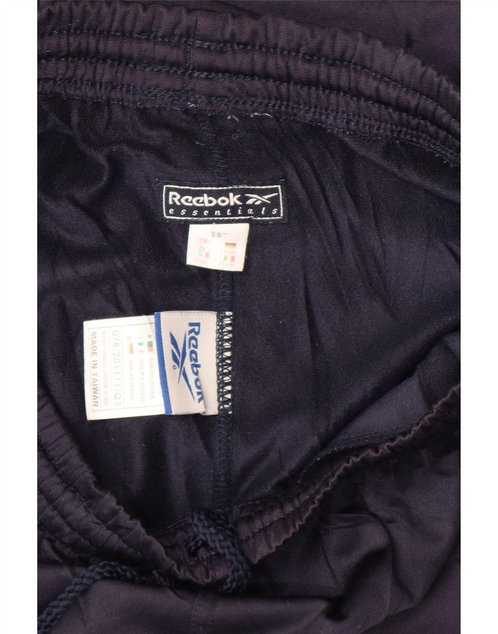 Reebok Boys Tracksuit Trousers 13-14 Years Navy Blue Polyester