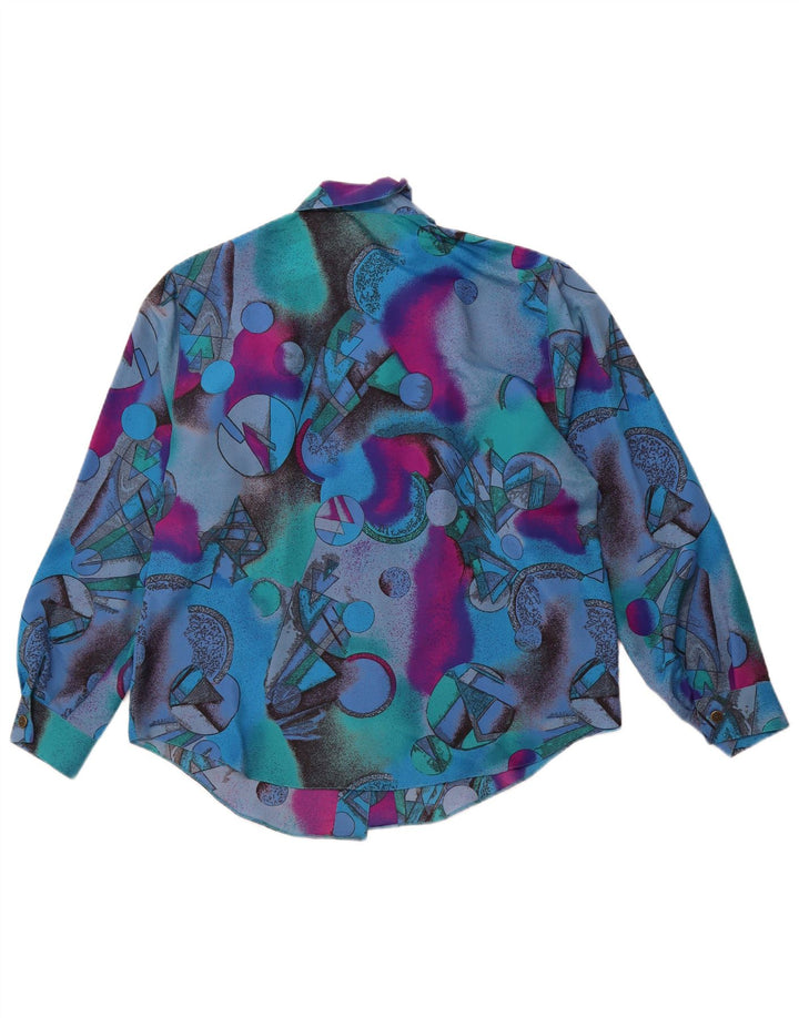 Cămașă pentru femei ERTO cu model abstract EU 42, mare, albastru, poliester