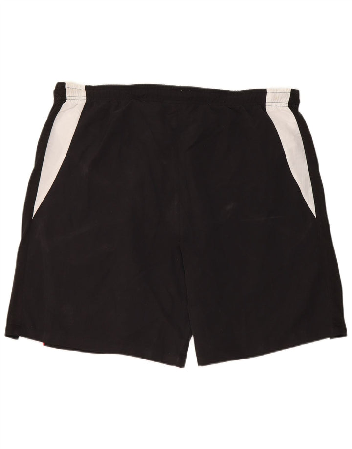 Pantaloni scurți sport pentru bărbați Lotto 2XL, negru, poliester