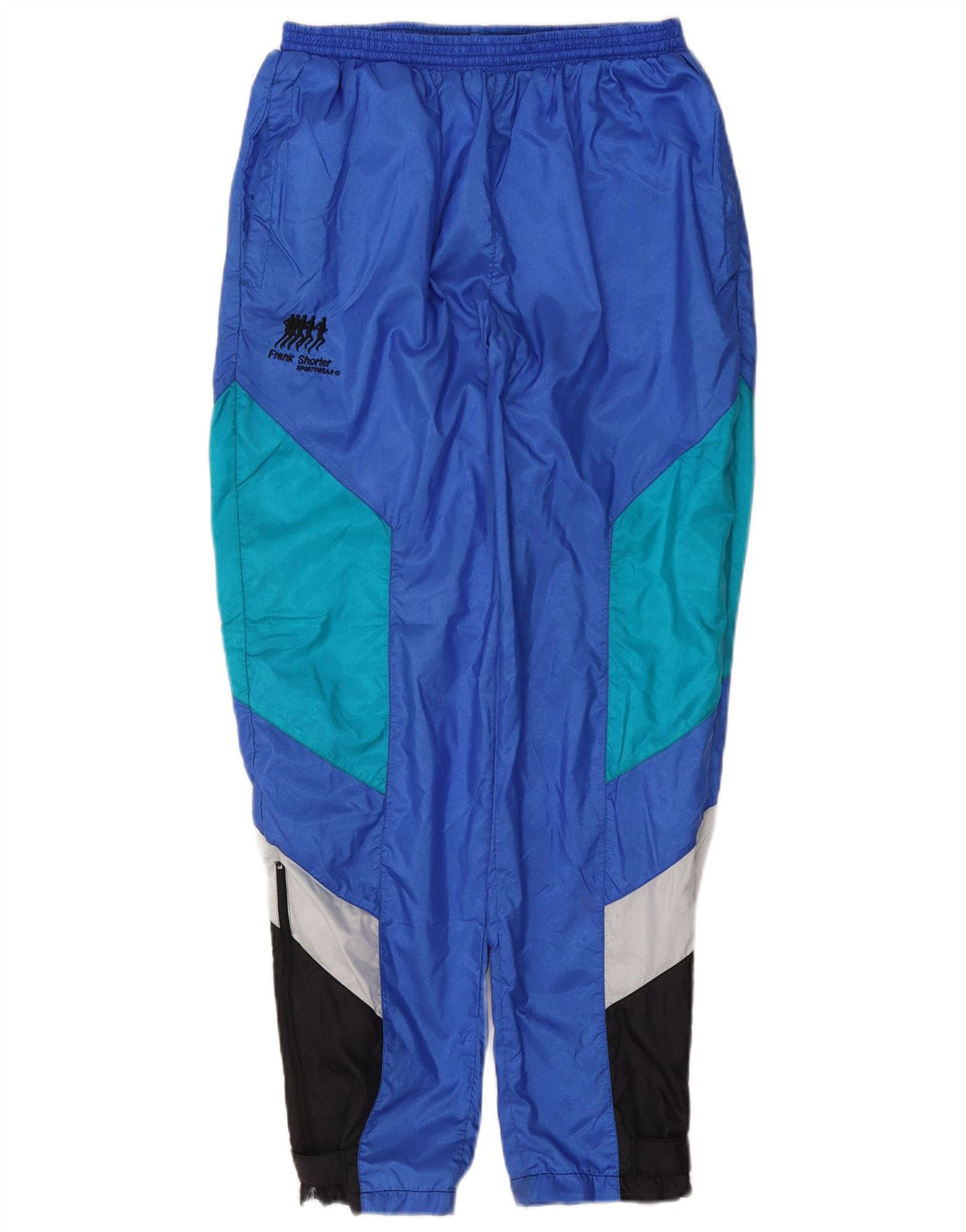 Trening complet pentru bărbați Frank Shorter, albastru mediu, nailon color bloc