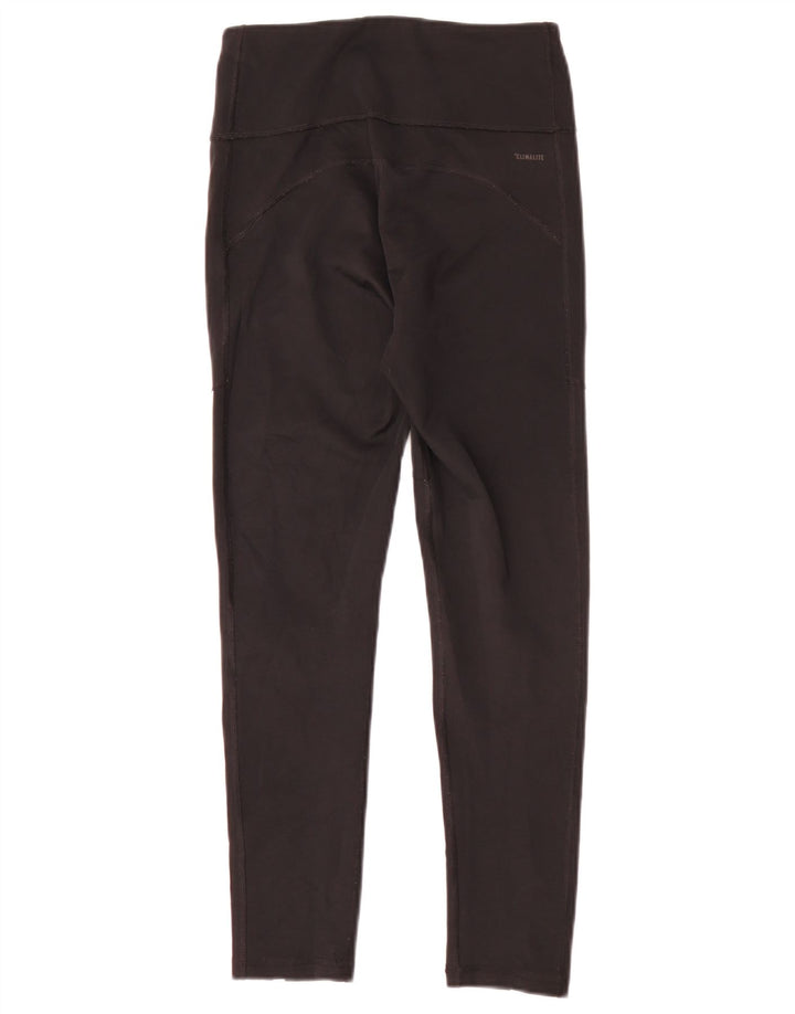 Leggings Climalite Adidas pentru femei UK 8/10 Small Black