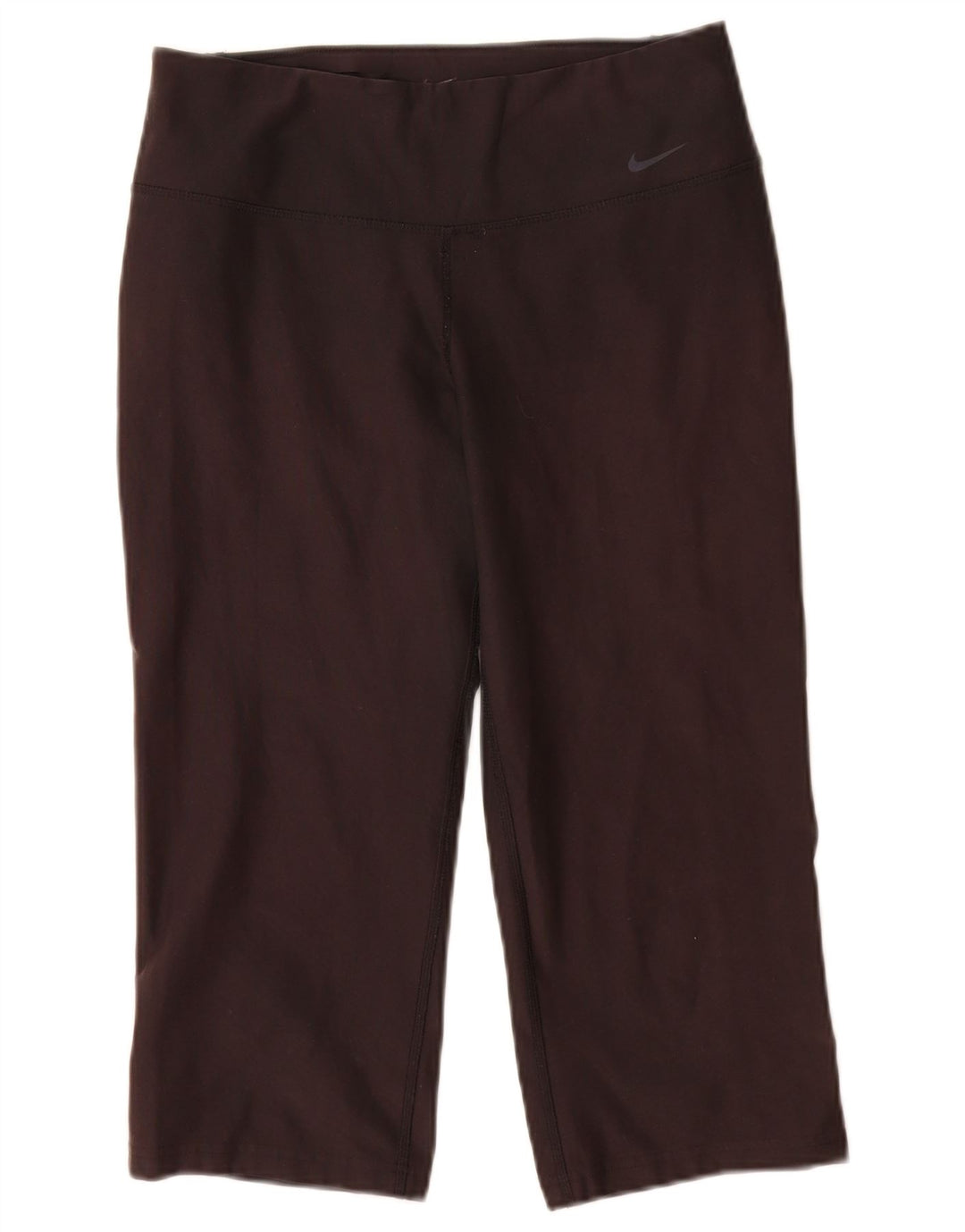 Leggings capri Nike Dri Fit pentru femei UK 12 Poliester mediu negru