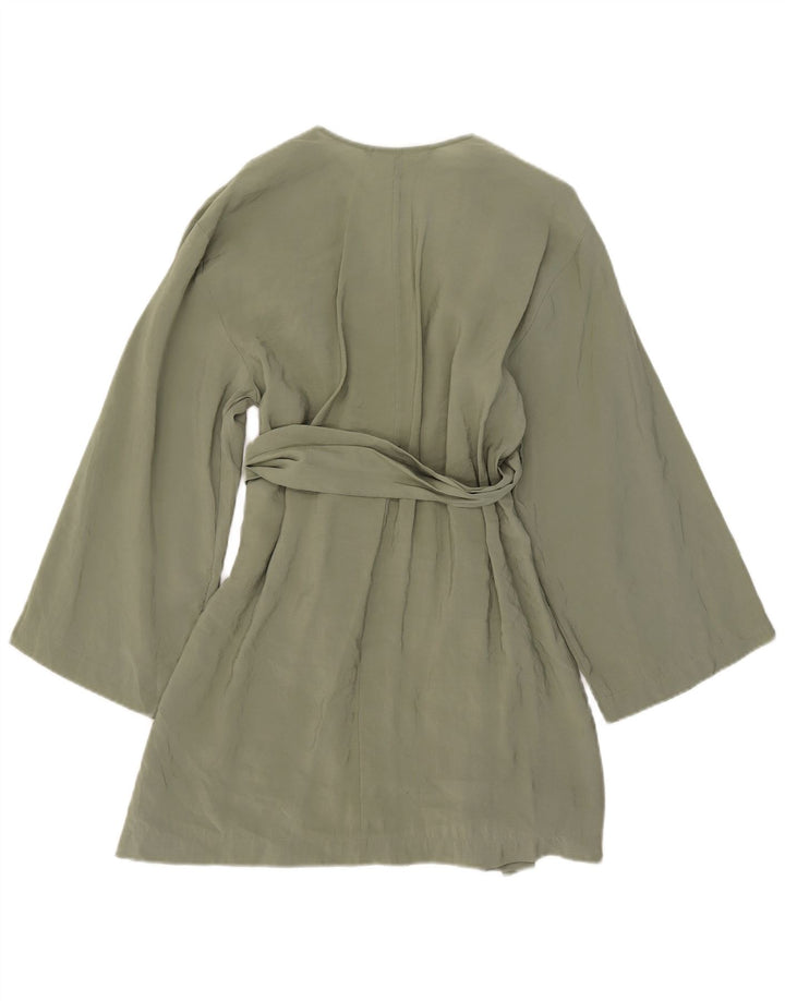 Rochie Wrap pentru femei Zara UK 10 Small Khaki Modal