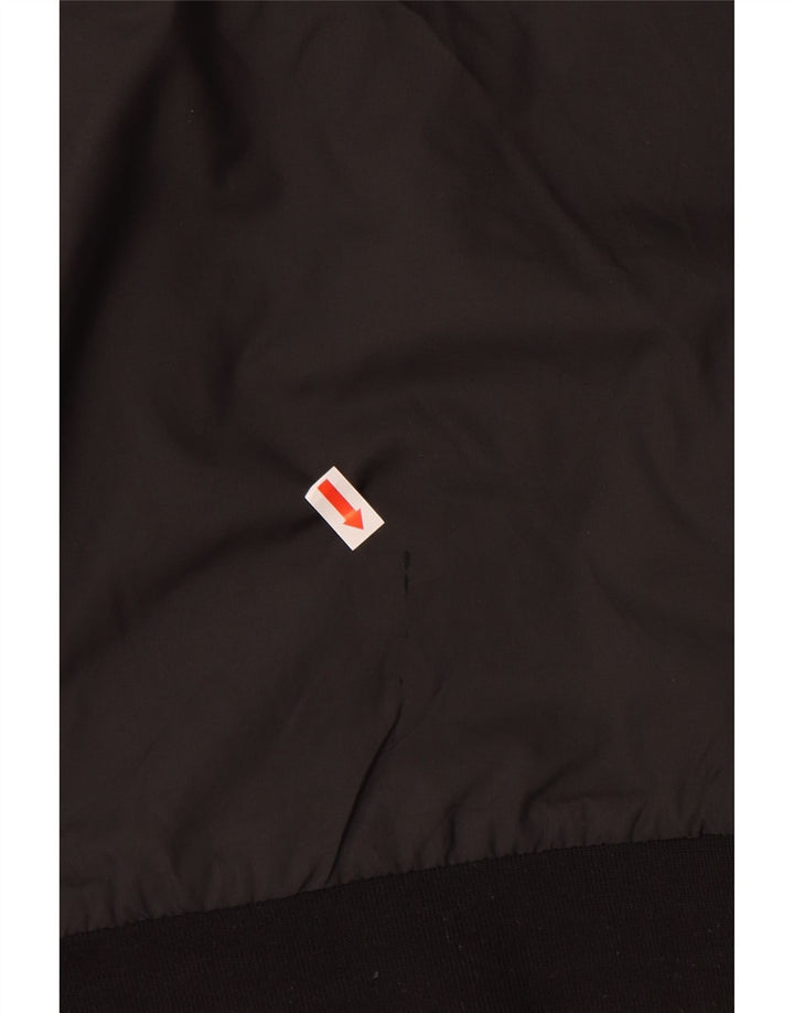 Jachetă de ploaie cu glugă NIKE pentru băieți 13-14 ani XL poliester negru